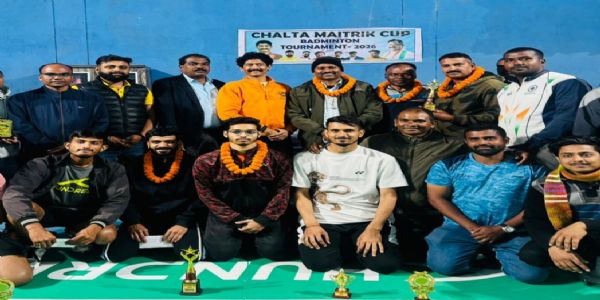 अंबिकापुर : तीन दिवसीय युगल बैडमिंटन टूर्नामेंट, सीनियर में सीतापुर और जूनियर में धरमजयगढ़ बना विजेता