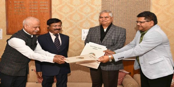 राजस्थान राज्य निर्वाचन आयोग और मप्र राज्य निर्वाचन आयोग के मध्य हुआ एमओयू