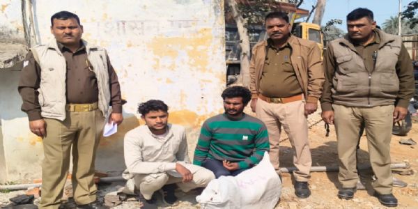 पशु क्रूरता मामले में दाे आरोपित गिरफ्तार