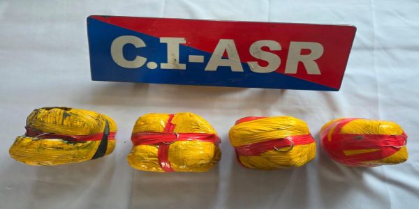 अमृतसर में पांच किलो हेरोइन बरामद, पाकिस्तानी तस्कर से जुड़े चार गुर्गे गिरफ्तार