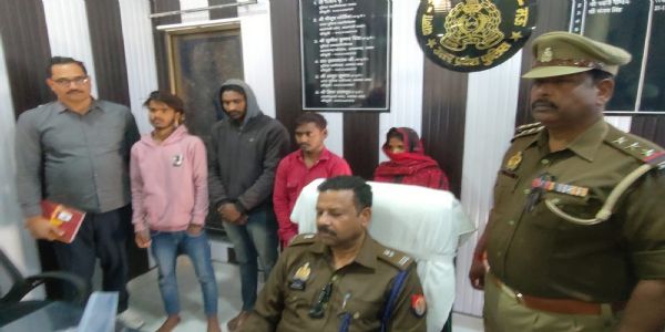 बहू ने प्रेमी संग मिलकर की थी ससुर की हत्या, चार गिरफ्तार