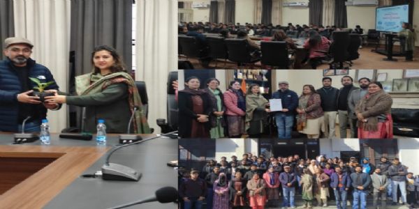 जीजीएम साइंस कॉलेज में मिशन युवा–उद्यम जागृति पर जागरूकता कार्यक्रम