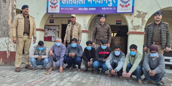 बिनारसी गांव के दोहरे हत्याकांड में 11 गिरफ्तार