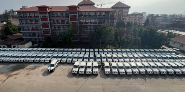भारत ने चुनाव में मदद के लिए 223 और वाहन नेपाल भिजवाए