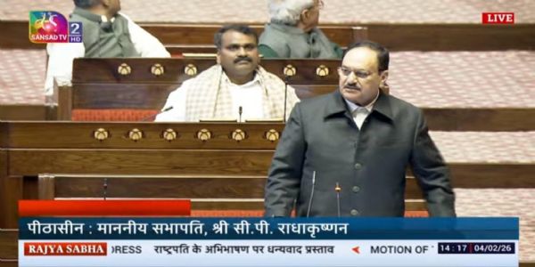 राष्ट्रपति का अभिभाषण परंपरा और प्रगति का संगम : जेपी नड्डा