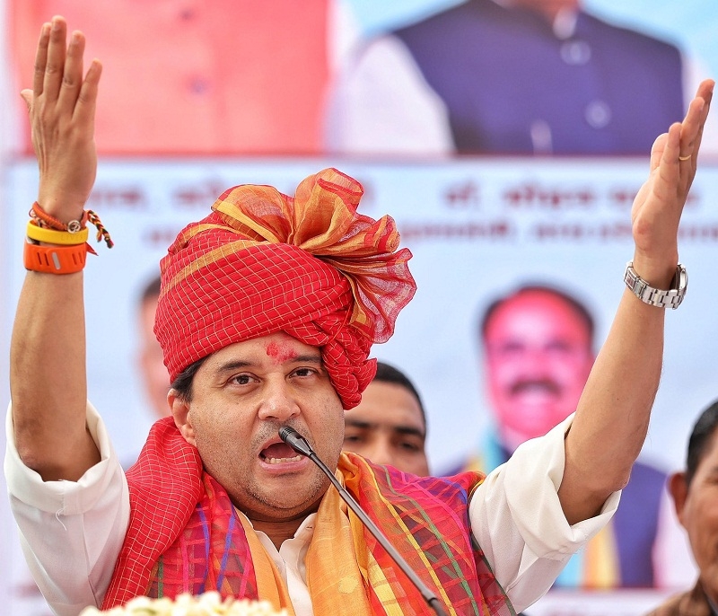 ‘सांदीपनि सी.एम. राइज स्कूल’ के उद्घाटन कार्यक्रम में सिंधिया