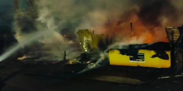 कांड्रा में दो होटलों में लगी आग, लाखों का नुकसान