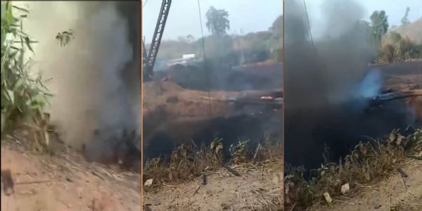 मेघालयः पूर्वी जयंतिया हिल्स के अवैध कोयला खदान में विस्फोट के बाद लगी आग, असम के कई मजदूरों की मौत