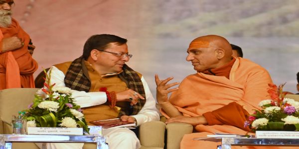 सनातन संस्कृति और राष्ट्र चेतना के प्रतीक थे स्वामी सत्यमित्रानंद गिरि: धामी