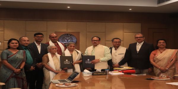 गौहाटी विश्वविद्यालय ने ज्योतिप्रसाद अग्रवाल परिवार के साथ मूल कृतियों के संरक्षण हेतु एमओयू पर किए हस्ताक्षर