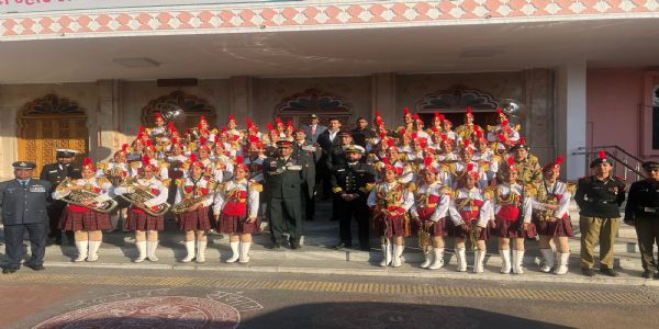 गणतंत्र दिवस परेड में प्रदेश का मान बढ़ाने वाले एनसीसी कैडेट्स से रूबरू हुए कर्नल राठौड़