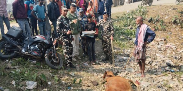 एसएसबी ने पथरदेवा में दो किलो गांजा के साथ तस्कर को किया गिरफ्तार