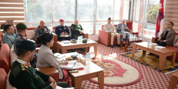 नेपाल : आम चुनाव को लेकर गृहमंत्री ने की सुरक्षा समिति की बैठक