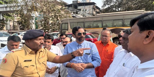 ठाणे बालकुंभ में वाहन तुलना में यातायात असक्षम -विधायक केलकर