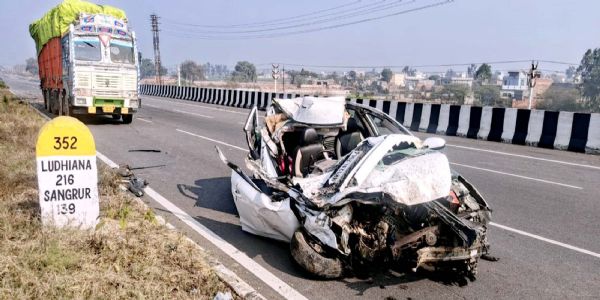जींद : ट्रक व कार की टक्कर में युवक की मौत