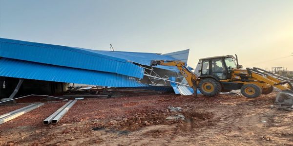 सोनीपत: 24 एकड़ में बनी अवैध कॉलोनियों पर चला पीला पंजा