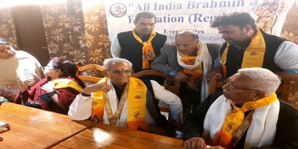 जयपुर में ब्राह्मण फेडरेशन की राष्ट्रीय बैठक में संगठन विस्तार और यूजीसी मुद्दे पर चर्चा