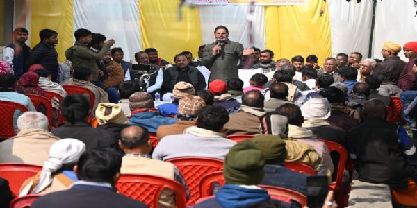 प्रशांत किशोर ने बगहा से शुरू की बिहार नवनिर्माण यात्रा