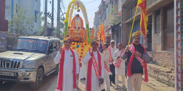 ब्रह्माकुमारी संस्थान ने निकाली भव्य शिव बारात और चैतन्य झांकी