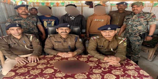 लूट की दो घटनाओं का उद्भेदन, तीन अभियुक्त गिरफ्तार