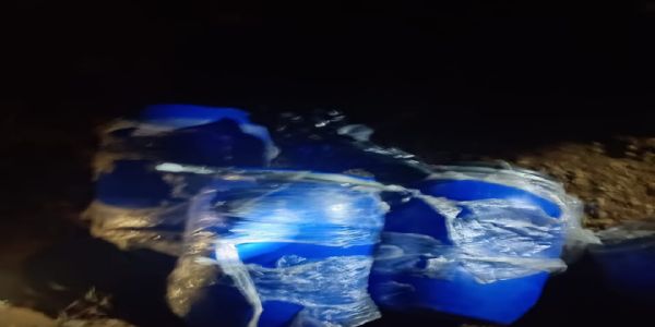 राजगढ़ः जंगल से 5 करोड़ का एमडी ड्रग्स निर्माण का प्रयुक्त कैमिकल जब्त