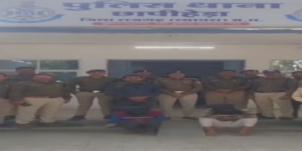 राजगढ़ः हनुमान मंदिर में हुई चोरी के मामले में दो आरोपित गिरफ्तार