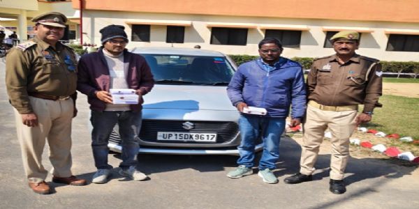 बंधक बनाकर की थी लूट, कासगंज के दो लुटेरे गिरफ्तार