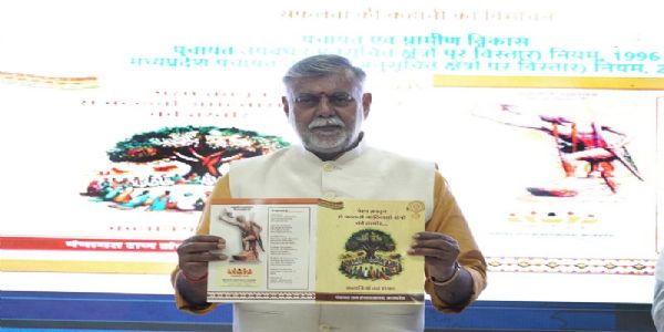 पेसा कानून केवल प्रशासनिक व्यवस्था नहीं, जनजातीय स्वाभिमान और अधिकारों का संवैधानिक संकल्प : मंत्री पटेल