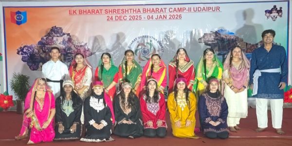 एक भारत श्रेष्ठ भारत शिविर में एनसीसी कैडेट्स ने दिखाया उत्कृष्ट प्रदर्शन