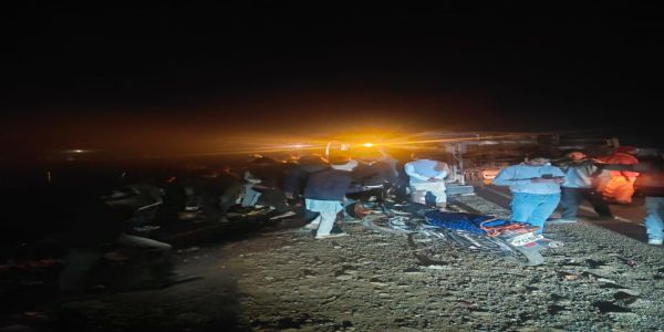 राजगढ़ः तेज रफ्तार ट्रक अनियंत्रित होकर पलटा, चालक की मौत