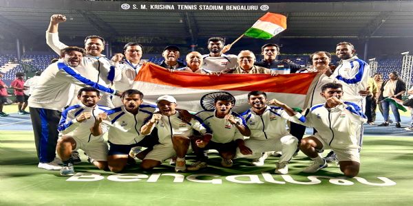 डेविस कप क्वालिफायर राउंड-1 : दक्षिणेश्वर सुरेश के दम पर भारत ने नीदरलैंड्स को 3-2 से हराया