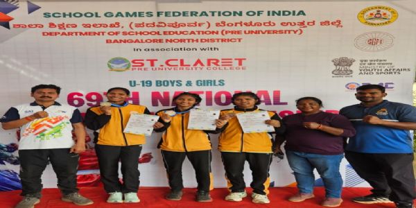 झारखंड की बेटियों ने एसजीएफआई में जीता दो रजत और एक कांस्य पदक