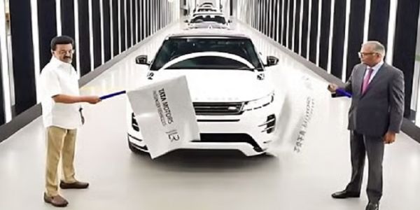 (अपडेट) रानीपेट में टाटा मोटर्स–जेएलआर की नई विनिर्माण इकाई का उद्घाटन, मुख्यमंत्री स्टालिन ने चलाई पहली ‘रेंज रोवर ईवोक’