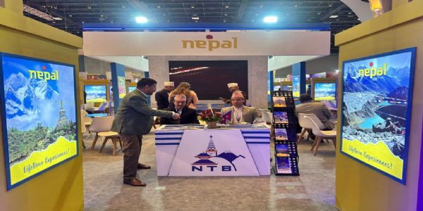 भारत के मंच से विश्व को नेपाल भ्रमण का निमंत्रण