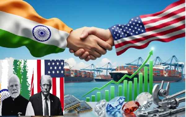 भारत-अमेरिका ट्रेड डील (प्रतीकात्‍मक चित्र)