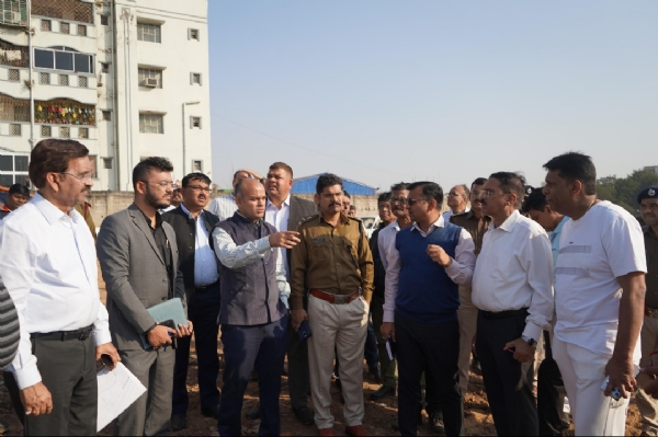 कार्यक्रम स्थल का निरीक्षण कार्यक्रम स्थल का निरीक्षण