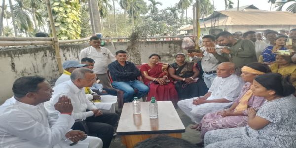 सिलीगुड़ी हिट एंड रन मामले में मृत शंकर छेत्री के परिवार से मिले मेयर