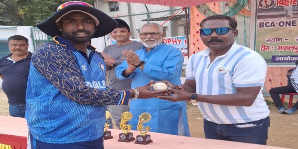 भानु की शानदार गेंदबाजी, भागलपुर ने बांका को किया पराजित