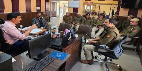 यमुनानगर:अपराध नियंत्रण और शिकायत निस्तारण पर पुलिस की सख्ती