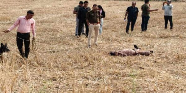 रायगढ़ : खेत में मिला युवक का शव , हत्या का मामला दर्ज