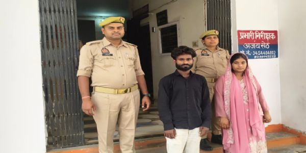 नाबालिग किशाेरी बरामद , दो आरोपित गिरफ्तार