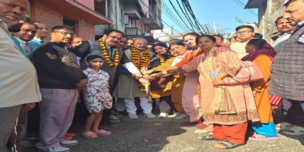 रेहाड़ी में विकास कार्यों की शुरुआत