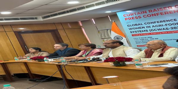 कृषि-खाद्य प्रणालियों में महिलाओं की भूमिका पर वैश्विक सम्मेलन का कल राष्ट्रपति करेंगी उद्घाटन