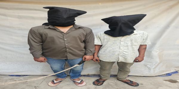 ब्राउन शुगर के साथ दो आरोपित गिरफ्तार, भेजे गए जेल