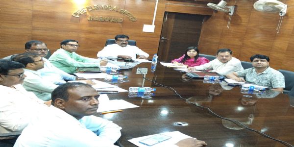 सीईओ ने सभी जिलों के जिला निर्वाचन पदाधिकारियों के साथ की बैठक, दिए निर्देश