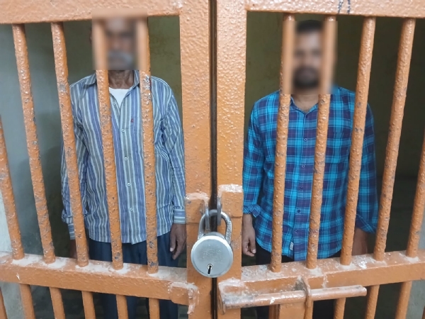 हत्या के प्रयास में पिता-पुत्र गिरफ्तार, जमीन विवाद में किया था हमला