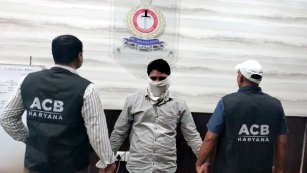 रिश्वत लेते पकड़ा गया सीए