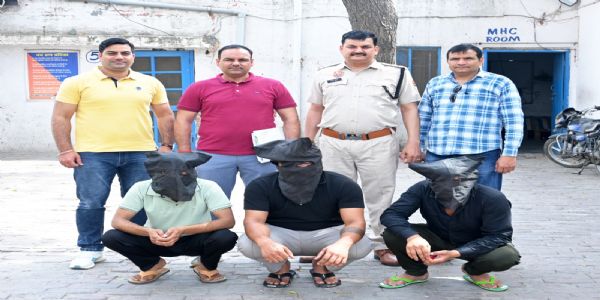 पानीपत: युवक पर लाठी, डंडो से जानलेवा हमला करने के तीन आरोपी गिरफ्तार