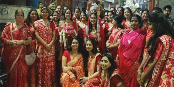 शहर में गूंजने लगे गणगौर पूजन के गीत