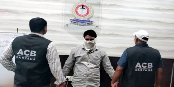 फरीदाबाद : बिजली निगम का सीए 50 हजार की रिश्वत लेते गिरफ्तार